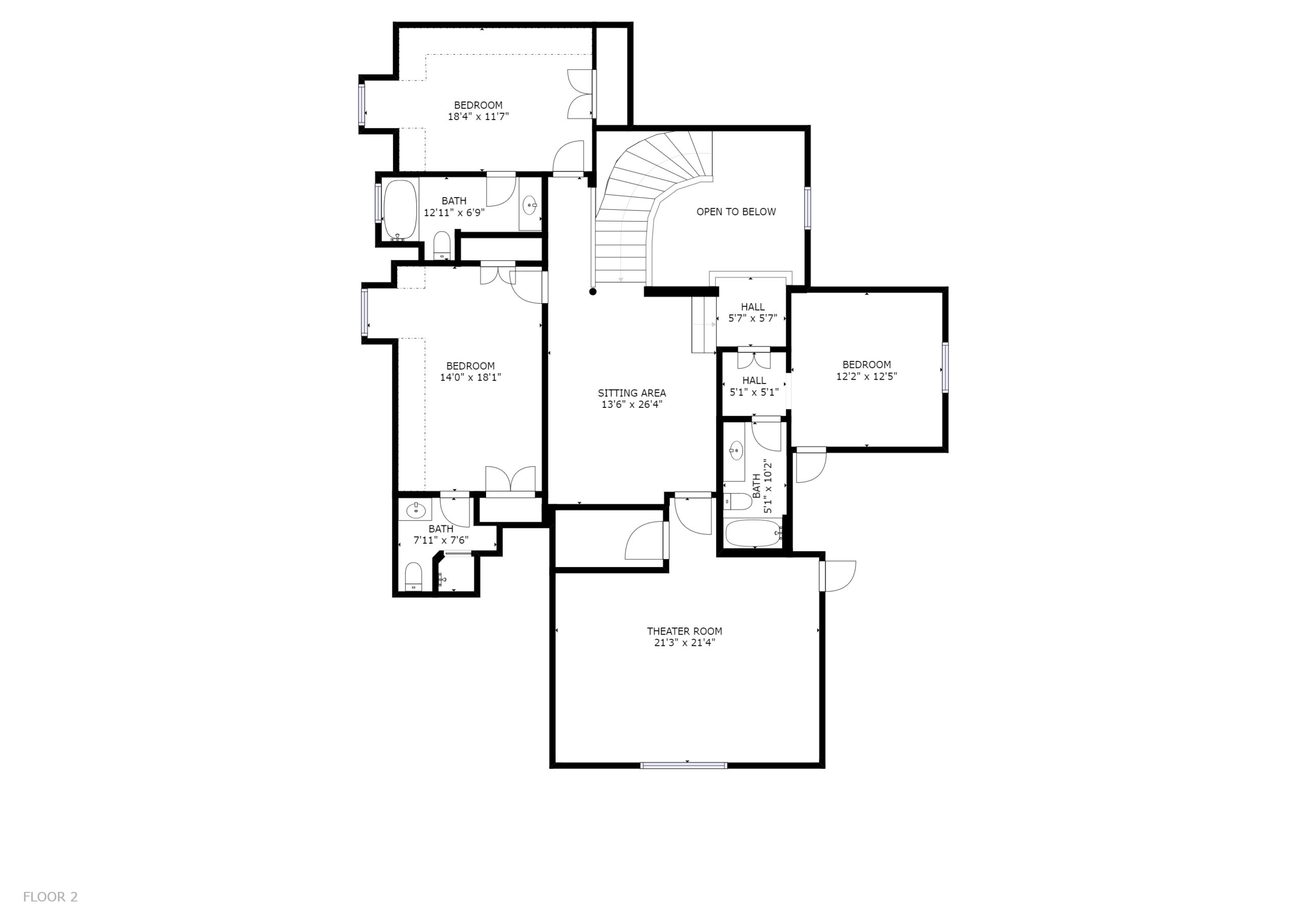 1013 Bridgestone Place, Knoxville, TN 37919 - Floor Plan 2