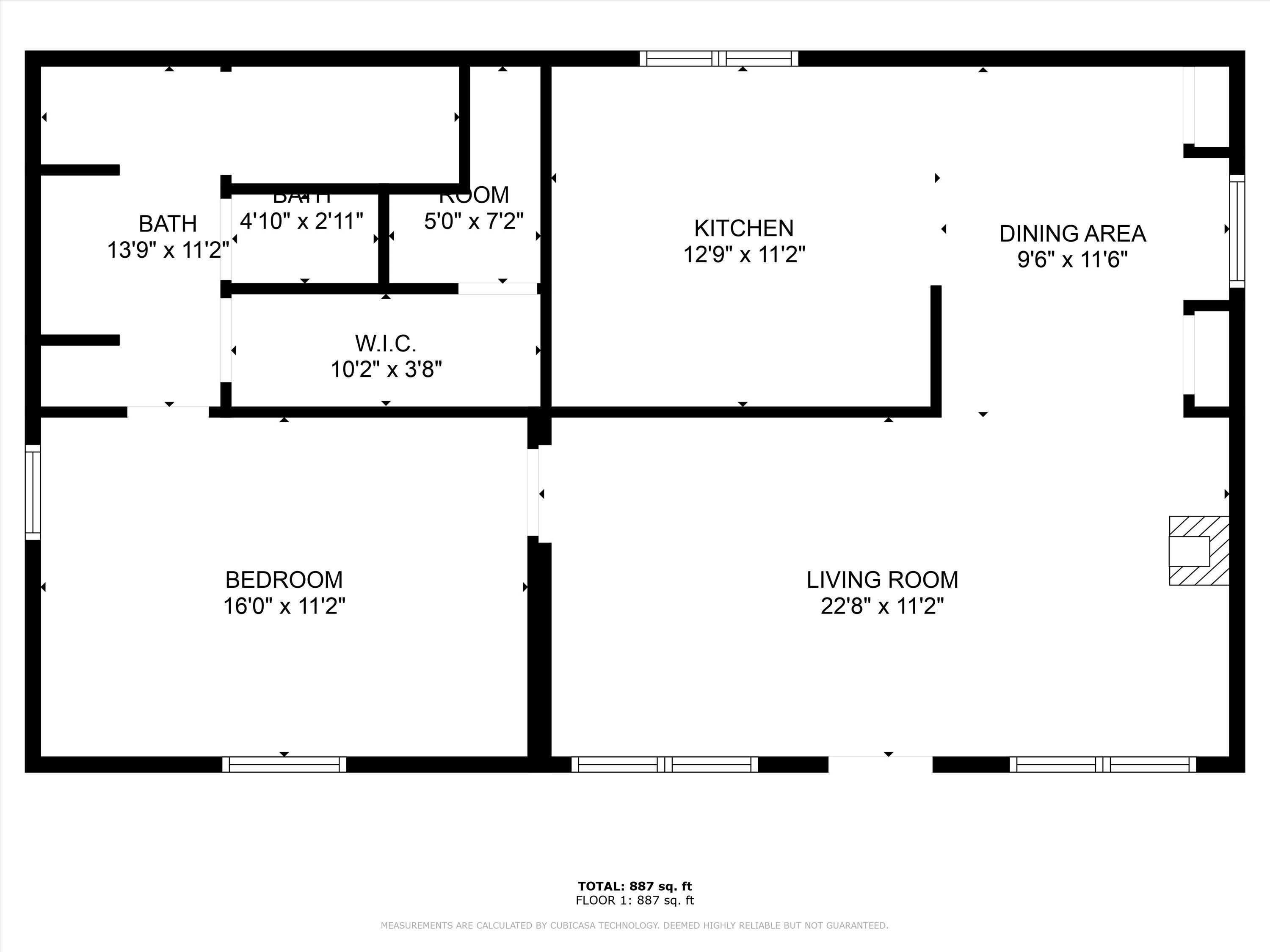 1165 Chula Vista Drive Friendsville, TN 37737 - Floor Plan 1