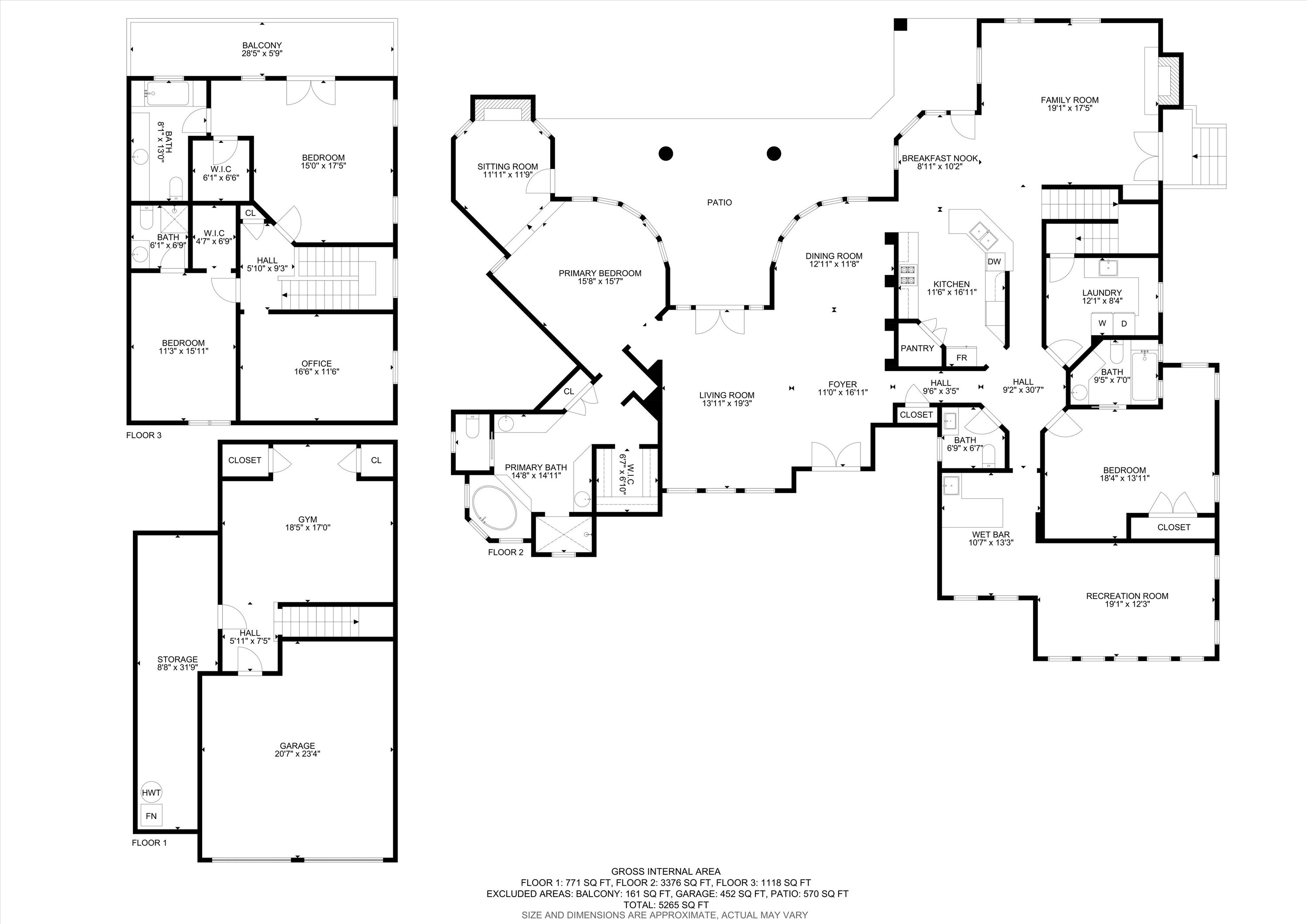 12124 Channel Point Drive, Knoxville, TN 37922 - Floor Plan 1